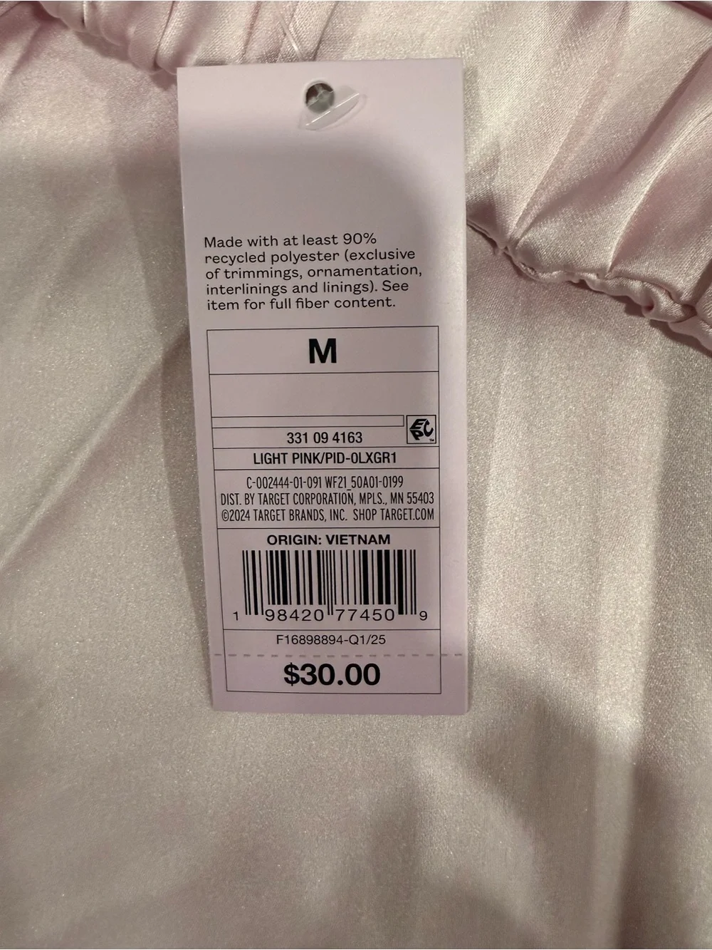 wild fable Pink Satin Mini Dress - Picture 3 of 4